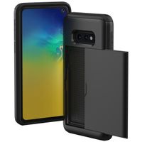 imoshion Backcover mit Kartenfach für das Samsung Galaxy S10e - Schwarz