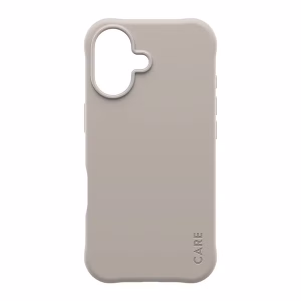 CARE by PanzerGlass Modisches Case Samba mit MagSafe Apple iPhone 17 - Vanilla Beige