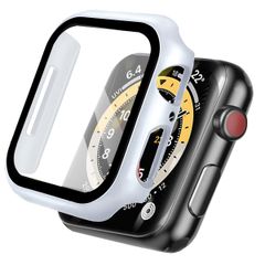 imoshion Full Cover Hard Case Apple Watch 7 / 8 / 9 - 41 mm - Silber