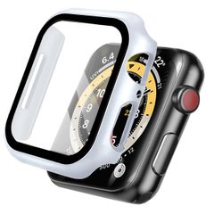 imoshion Full Cover Hard Case für Apple Watch Series 7 / 8 / 9 - 41 mm - Silber