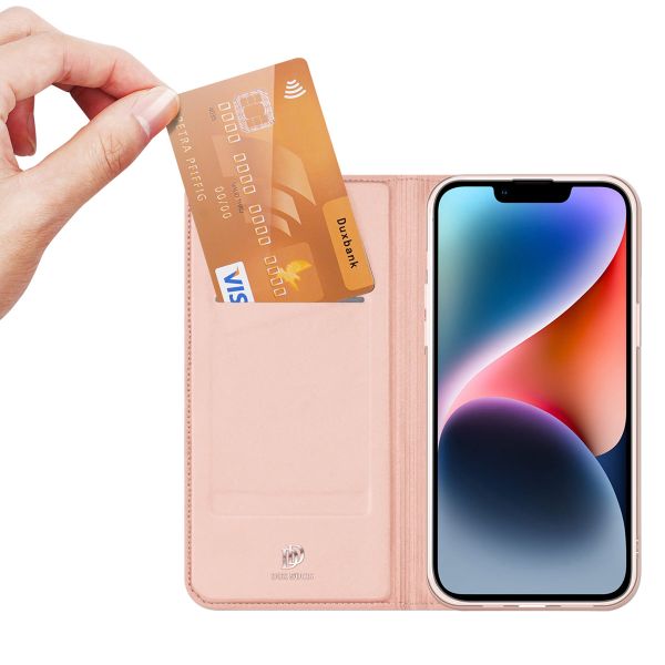 Dux Ducis Slim TPU Klapphülle für das iPhone 14 Plus - Rose Gold