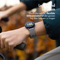 imoshion Sport-Silikonarmband mit Schnalle - Universelle 22 mm Anschluss - Grau