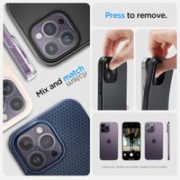 Spigen Glas.tR EZFit Optik Linsen Protektor 2er-Pack für das Apple iPhone 14 Pro / 14 Pro Max