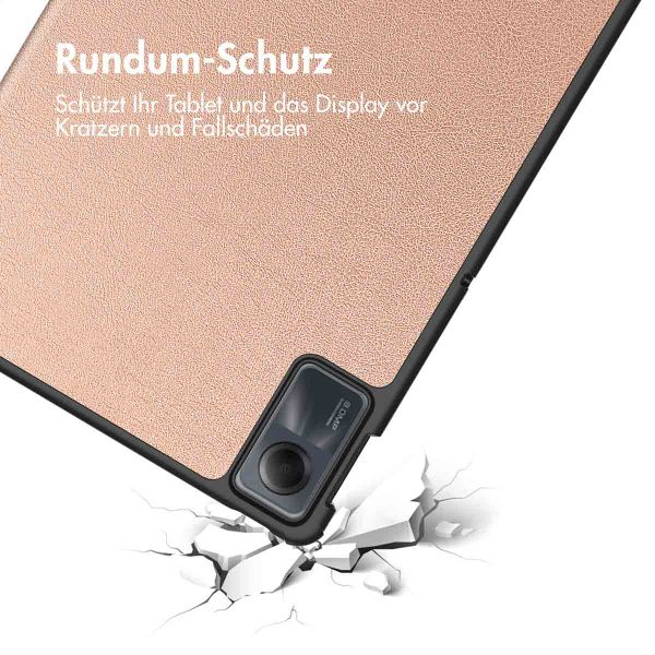 imoshion Trifold Klapphülle für das Xiaomi Redmi Pad SE - Rose Gold