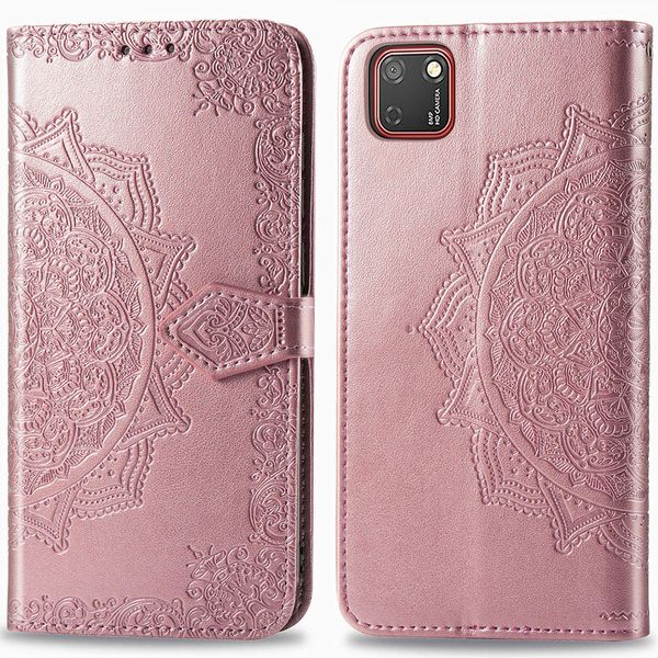 imoshion Mandala Klapphülle Huawei Y5p - Roségold