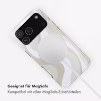 Selencia Vivid Rückabdeckung mit MagSafe Apple iPhone 17 Pro Max - Desert Waves Beige