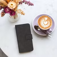 imoshion Entfernbare 2-1 Luxus Klapphülle Samsung Galaxy S24 - Schwarz