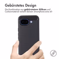 imoshion Brushed Back Cover Google Pixel 10a - Schwarz