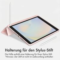 Accezz Smarte Klapphülle aus Silikon Apple iPad 6 (2018) 9.7 Zoll / iPad 5 (2017) 9.7 Zoll - Rosa