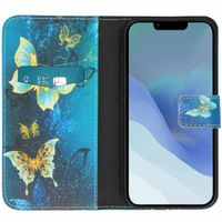 imoshion Design TPU Klapphülle für das iPhone 14 - Butterfly