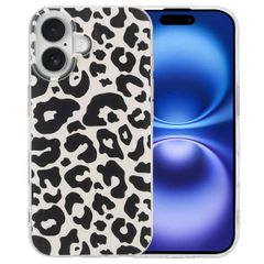 imoshion Design Hülle Apple iPhone 16 - Leopard Transparent