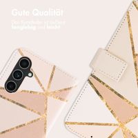 imoshion Design Klapphülle Samsung Galaxy A54 (5G) - Beige Graphic