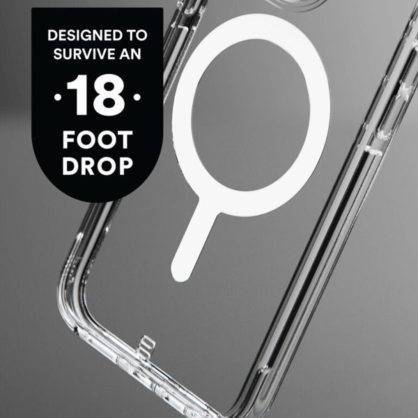 BodyGuardz Carve Back Cover MagSafe für das iPhone 16 Pro - Clear