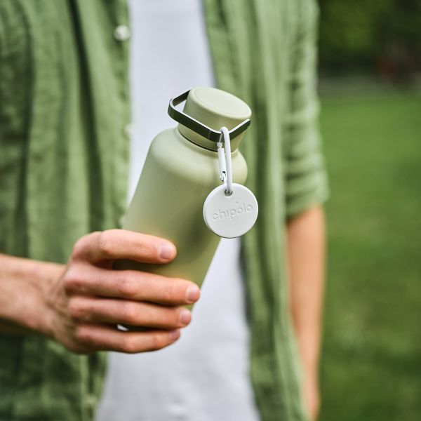 Chipolo Point Bundle – Bluetooth-Tracker für Android – 1x Tag & 1x Karte – Weiß