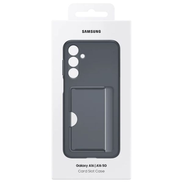 Samsung Original Cardslot-Cover Samsung Galaxy A16 - Schwarz