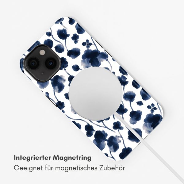 Selencia Vivid Rückabdeckung mit MagSafe Apple iPhone 14 - Midnight Blossom