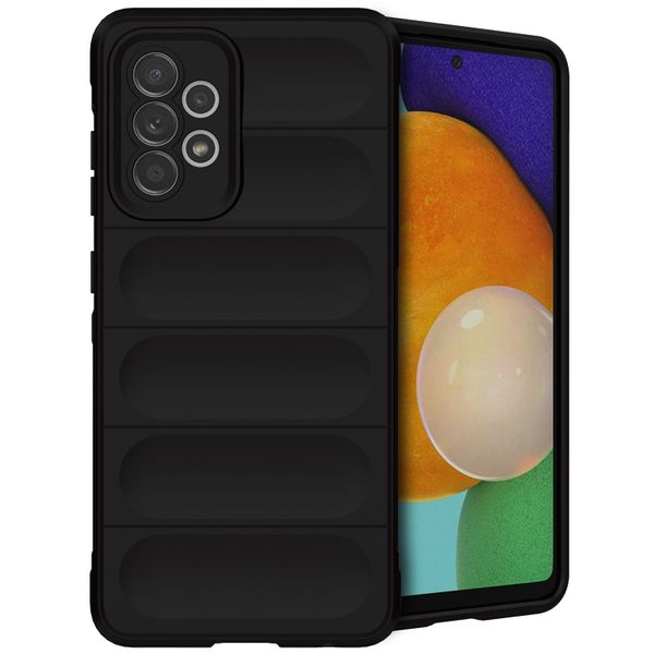 imoshion EasyGrip Back Cover für das Samsung Galaxy A52(s) (5G/4G) - Schwarz