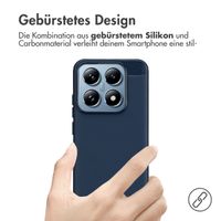 imoshion Brushed Back Cover für das Xiaomi 14 - Dunkelblau