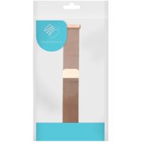 imoshion Magnetisches Milanaise Armband für das  Fitbit Versa 4/ 3 / Sense (2) - Rosé gold