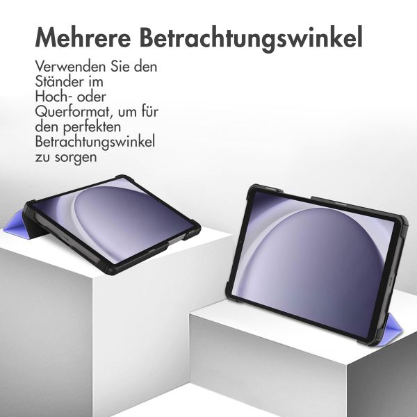 imoshion Trifold Klapphülle Samsung Galaxy Tab A11 / A9 8.7 Zoll - Lila