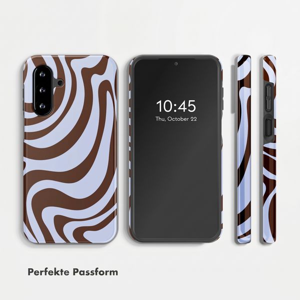 Selencia Vivid Back Cover Samsung Galaxy A17 (5G) / (4G) - Dream Swirl Chocolate