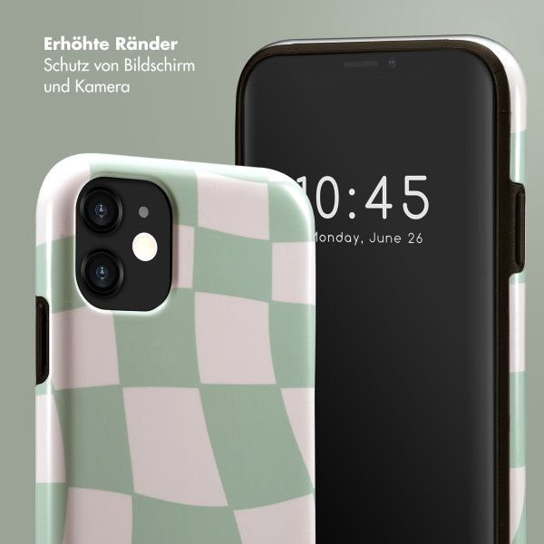 Selencia Vivid Tough Back Cover für das iPhone 11 - Groovy Sage Green