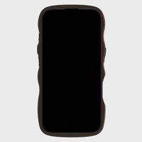 Holdit Wavy Case für das Apple iPhone 16 - Chocolate