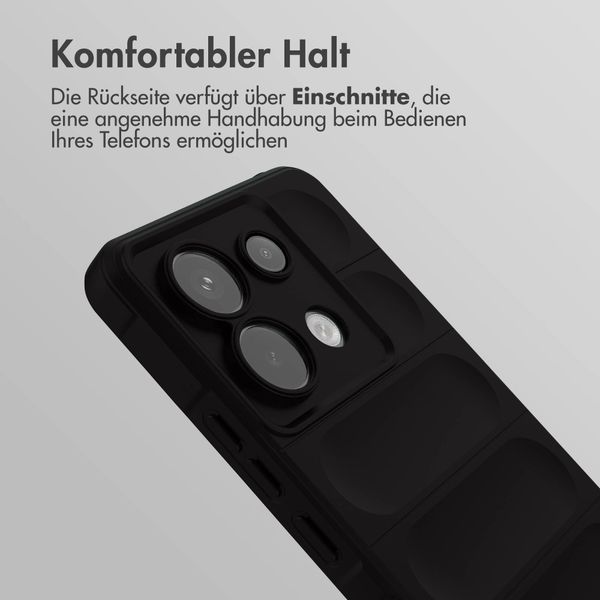 imoshion EasyGrip Back Cover für das Xiaomi Redmi Note 13 Pro (5G) - Schwarz