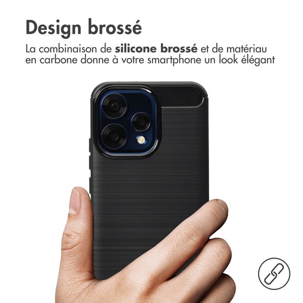 imoshion Brushed Back Cover Oppo Reno15 F (5G) - Schwarz
