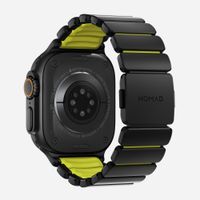 Nomad Stratos Armband für Apple Watch Series 1 - 11 / SE / Ultra (44/45/46/49 mm) - Volt / Black Titanium