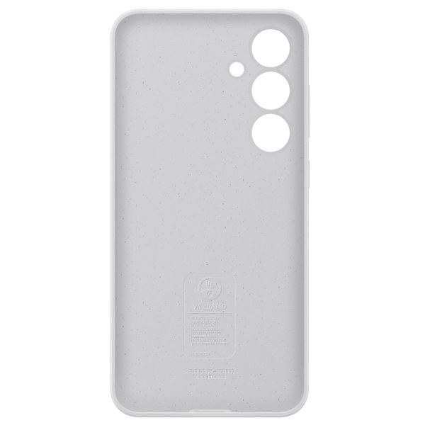 Samsung Original Silikon Cover Samsung Galaxy S24 FE - Grau