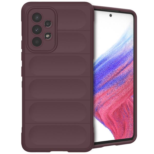 imoshion EasyGrip Back Cover für das Samsung Galaxy A53 - Aubergine