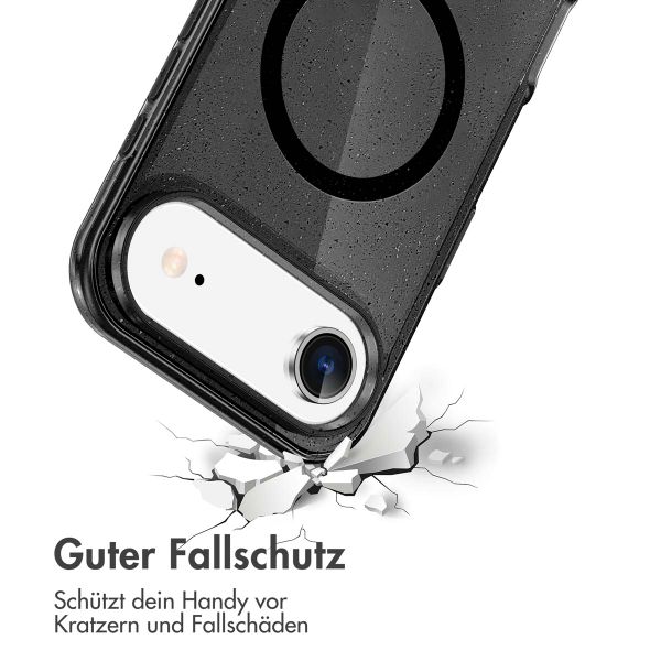 imoshion Sparkle Back Cover mit MagSafe Apple iPhone Air - Schwarz