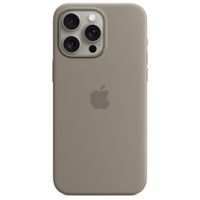 Apple Silikon-Case MagSafe für das Apple iPhone 15 Pro Max - Clay