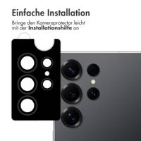 imoshion 2er-Pack Objektivschutz für Kamera für das Samsung Galaxy S25 Ultra - Titanium Black