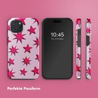 Selencia Vivid Rückabdeckung mit MagSafe Apple iPhone 15 - Stars Rubine Red Light Pink