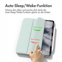 imoshion Magnetic Klapphülle Apple iPad Air 11 Zoll (2025) M3 / (2024) M2 / Air 5 (2022) / Air 4 (2020) - Hellgrün