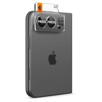 Spigen Optik Pro EZ Fit Lens Protector 2er-Pack Apple iPhone Duo - White