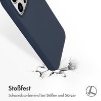 Accezz Liquid Silikoncase für das Apple iPhone 14 Pro Max - Dunkelblau