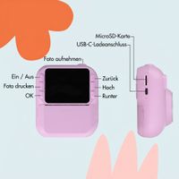 imoshion Kids Camera mit Fotodrucker - Kinderkamera - Fotos/Videos/Spiele - Lila