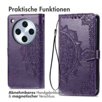 imoshion Mandala Klapphülle Oppo Find X8 Pro - Violett