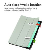imoshion Trifold Klapphülle Samsung Galaxy Tab A11 Plus - Hellgrün