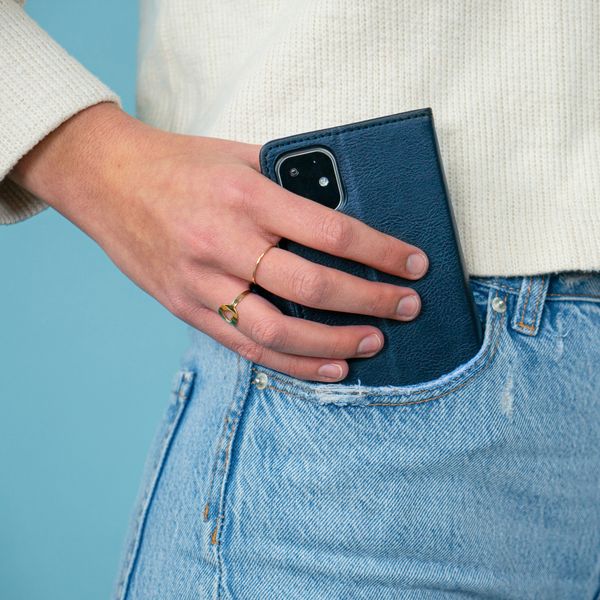 imoshion Luxuriöse Klapphülle Blau für Oppo Find X2