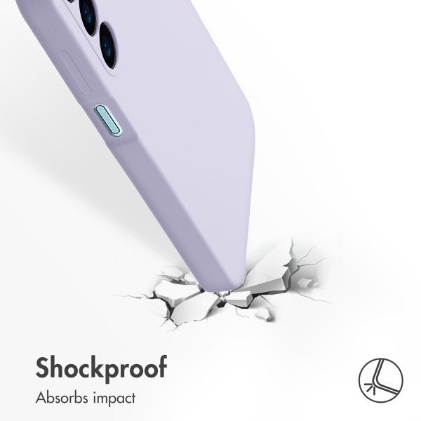 Accezz Liquid Silikoncase Samsung Galaxy A16 - Violett