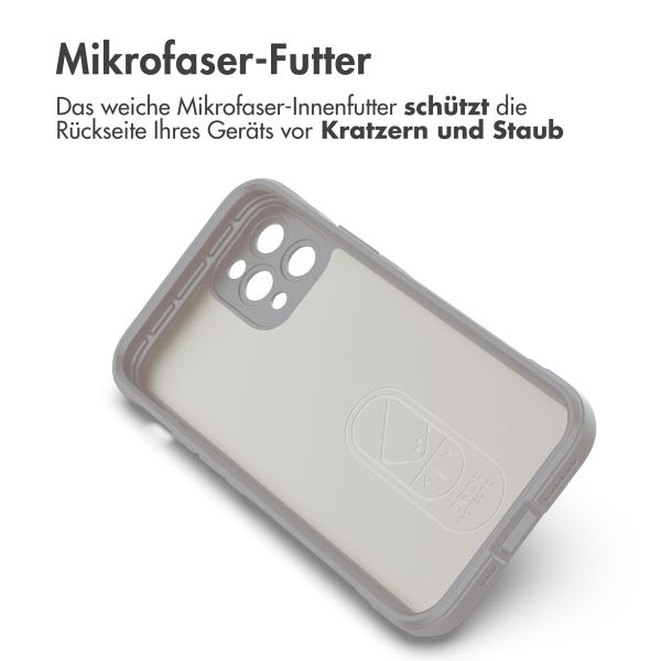 imoshion EasyGrip Back Cover für das iPhone 11 Pro - Grau