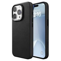 Woodcessories Bio Leather Case MagSafe Apple iPhone 15 Pro Max - Schwarz