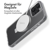 Accezz Ring Stand Backcover mit MagSafe Apple iPhone 15 Pro Max - Transparent