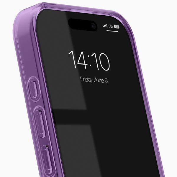 iDeal of Sweden Clear Case MagSafe Apple iPhone 16 Pro - Amethyst