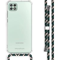imoshion Backcover mit Band Samsung Galaxy A22 (5G) - Green Multi Color
