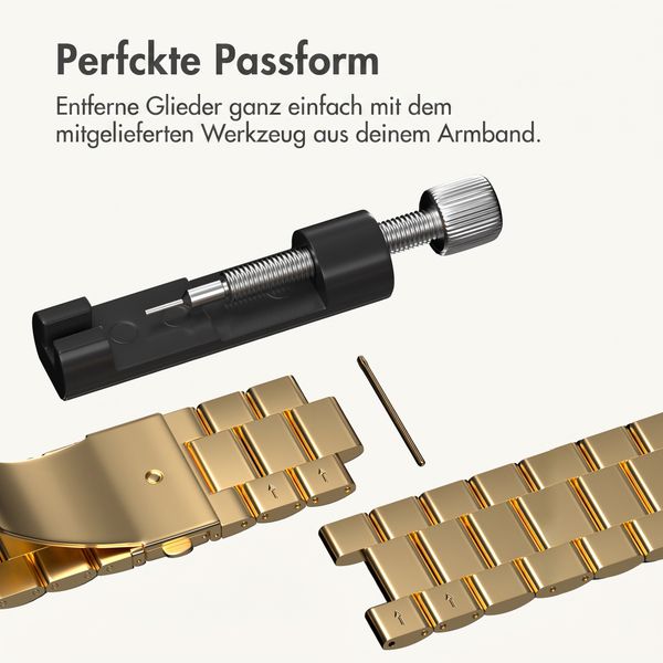 imoshion Edelstahlarmband für Apple Watch | 38/40/41/42 mm - Gold